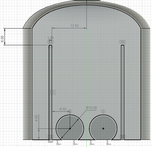 Editing sketch to hide neck